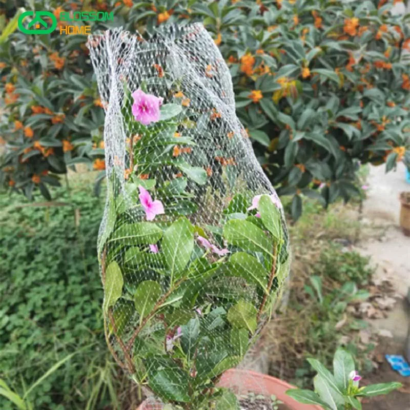 200 Meters Long Roll mesh Thickened Nylon Mesh Storage Bag Storage Bag Shopping Bag Fruit Walnut Peanut Mesh Bag Plant Net Set