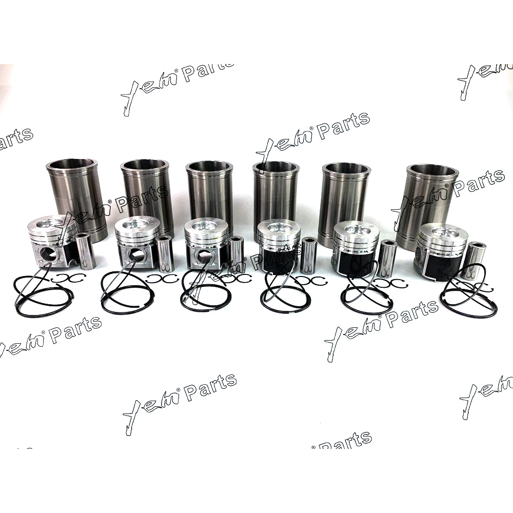 Practical 6108 Overhaul Cylinder Liner Piston With Rings For Yuchai engine part