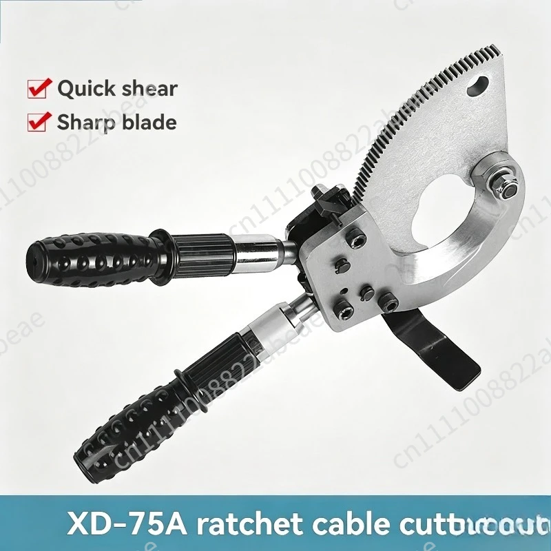 XD-75A Cable Cutter Mechanical Cable Cutter Ratchet  Cable Pliers