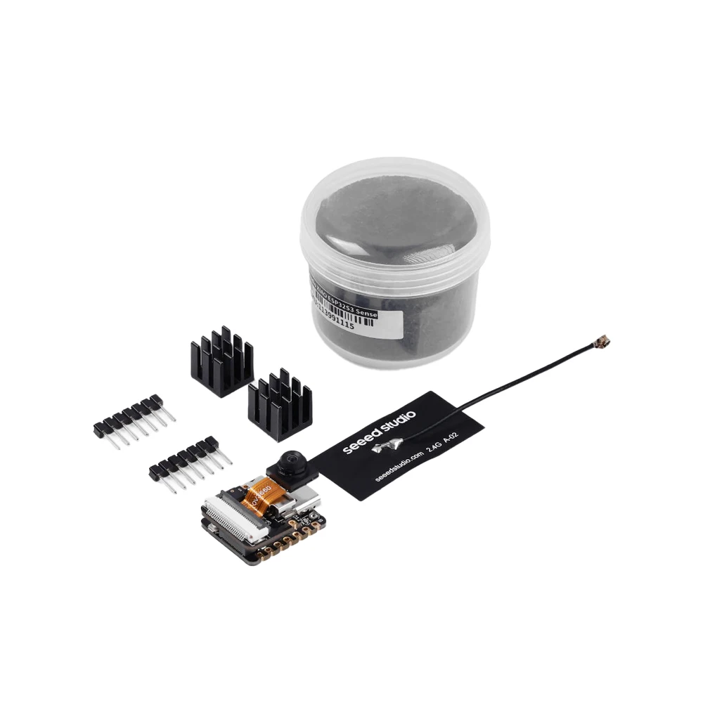 Seeed XIAO ESP32-S3 Sense WiFi/BLE 5.0 لوحة تطوير مع كاميرا، ميكروفون، USB-C لـ Arduino IoT، Edge AI، المنزل الذكي، الروبوتات #6