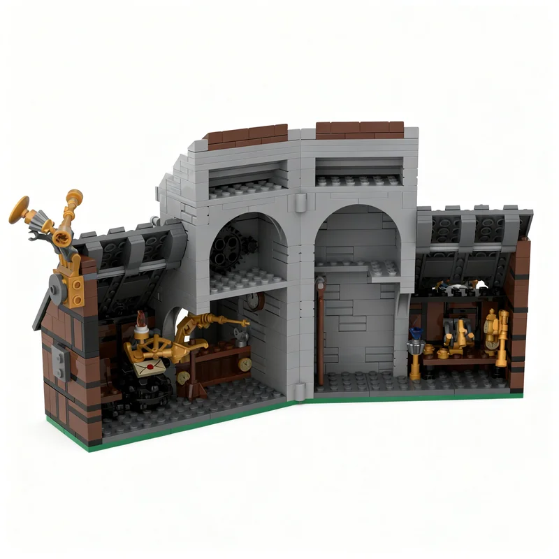 4605pcs MOC Castle Village Mod - Art Craft Village recension och pris