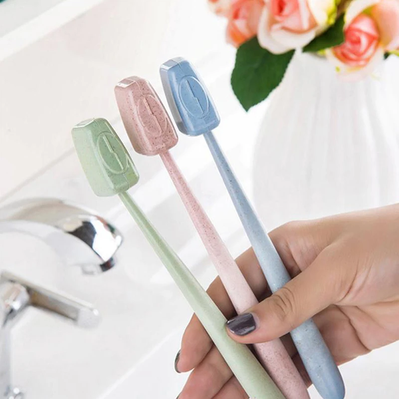4 ピース/セットミニ歯ブラシヘッドカバーポータブル歯ブラシホルダーキャップ屋外旅行家庭用浴室オーガナイザーアクセサリー