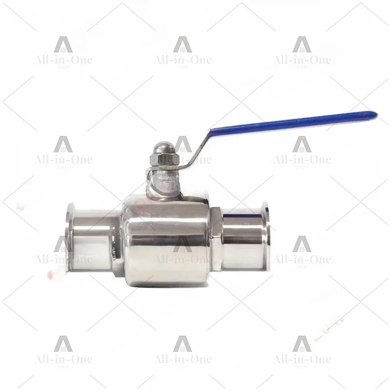 304 Stainless Steel Through Wrench Quick Load Ball Valve Sanitary Industrial Filter Tank Pharmaceutical Reactor Accessories