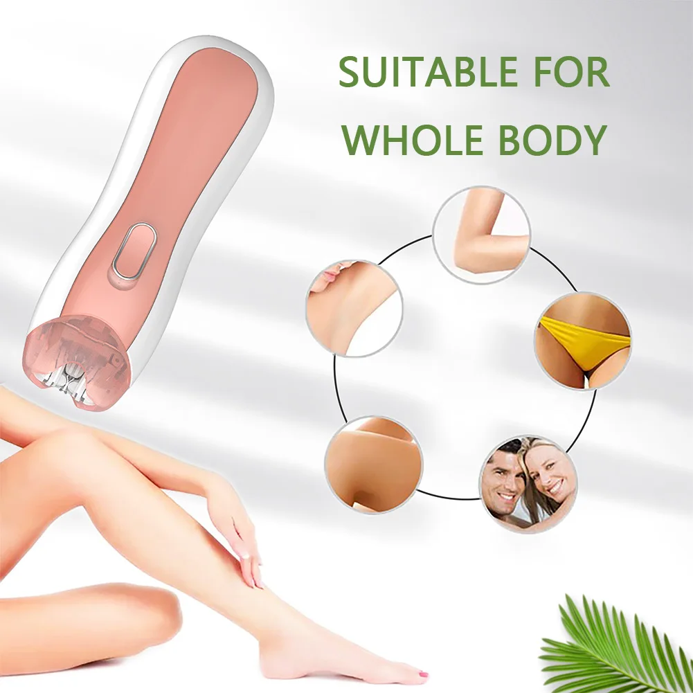 Women Hair Removal Device Portable Armpit Leg Hair Removal Machine Underarms Bikini Hair Remover for Facial Wholebody Home Use