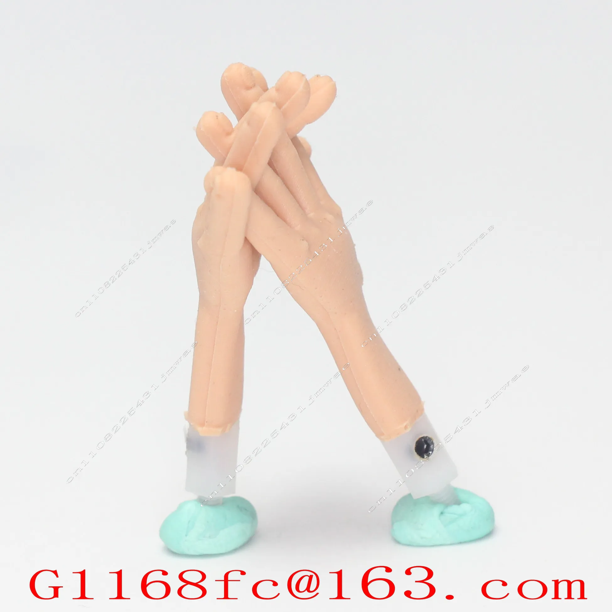 Stop-motion Animation Doll Silicone Hands - Freely Movable Mini Moldable Silicone - Left and Right Hands Pair
