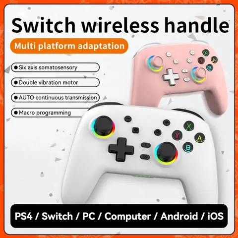 Wireless Bluetooth Gamepad For Nintend Switch Pro Controller Joystick For Switch Game Console Birthday Gift Joystick Handle