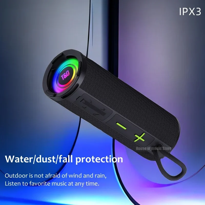 TG421 nowy Outdoor RGB rower sportowy Splash-proof HD Call Sound najlepszy wysokiej mocy akumulator przenośny głośnik bezprzewodowy Bluetooth