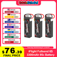 iFlight Fullsend 6S1P 3300mAh 95C LI-PO Battery for Chimera7 Pro V2 Chimera7 Pro BOB57 O3 Nazgul Evoque F6 O3