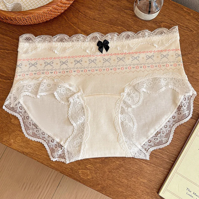 Sweet Girls 10A Underwear Made of Pure Cotton with Extended Length Comfortable Mid Waist and Skin Friendly Triangle Sleepwear