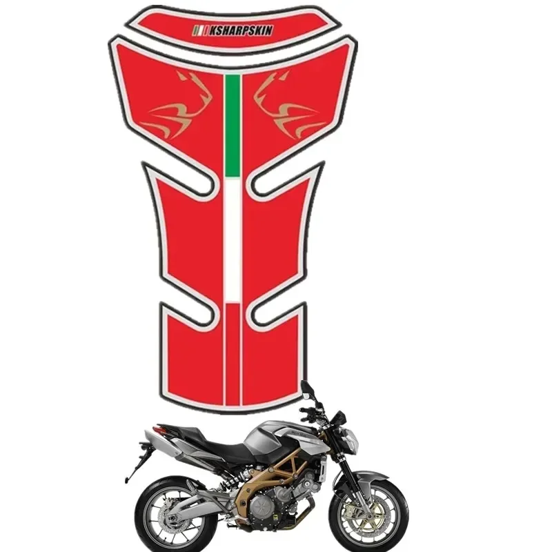 

Для APRILIA SHIVER 750 защитная накладка на бак мотоцикла 3D гелевая наклейка Decal - 2 moto