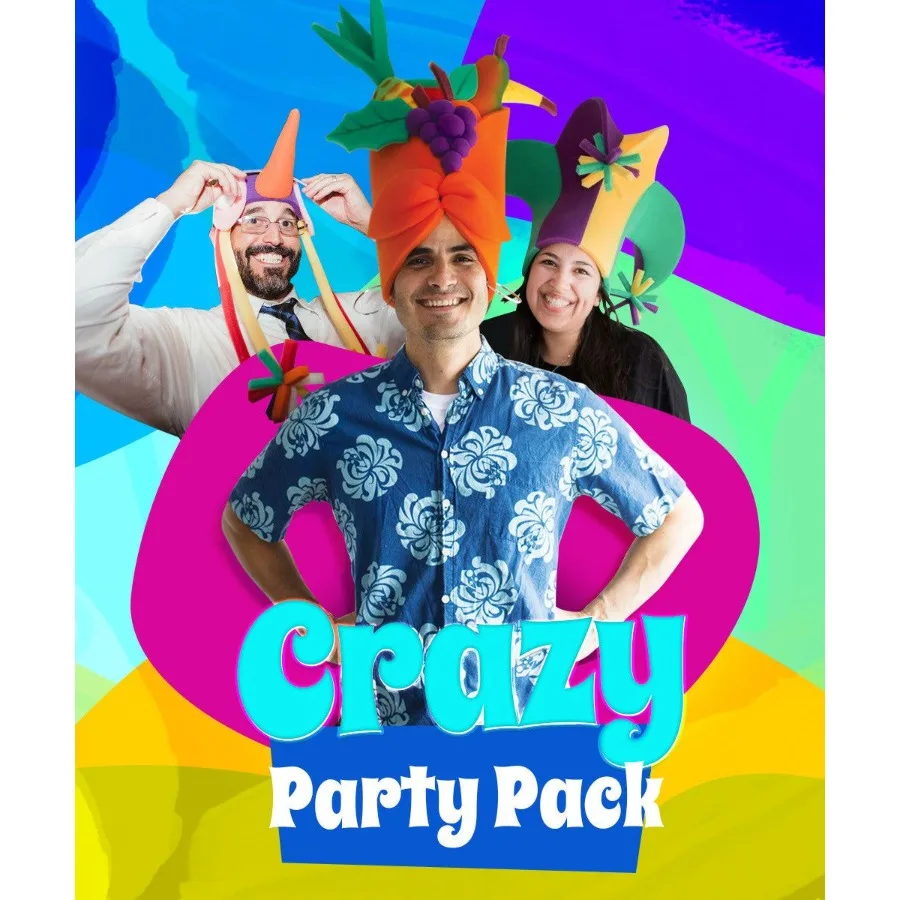 

Crazy Party Hats Pack 20 Hats 20 bands