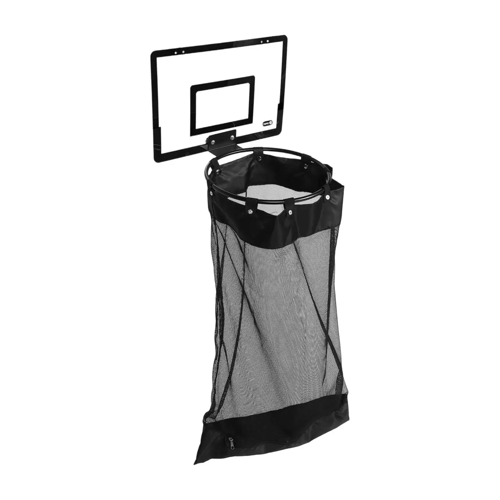 over Door Mesh Laundry Hamper Bag Quick Unload Dirty Clothes Storage Organizer for Laundry Room Dorm Bathroom Kids