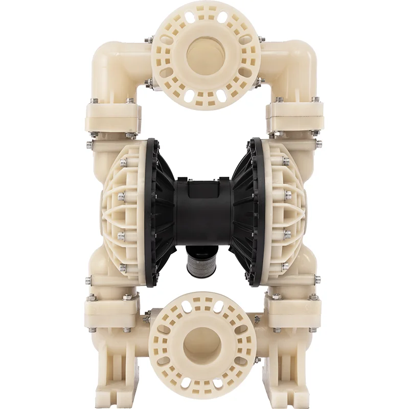 QBY3-80F 3'' Flange PVDF Customizable Pneumatic Diaphragm Pump Air Operated Water Pump