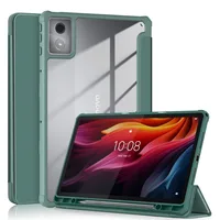 Funda para Lenovo Tab K11 Plus (2024) 11,5 ""Funda para tableta inteligente soporte plegable Funda magnética para Lenovo TB352FU TB352XU TPU Coque