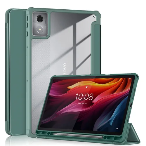 Funda para Lenovo Tab K11 Plus (2024) 11,5 ""Funda para tableta inteligente soporte plegable Funda magnética para Lenovo TB352FU TB352XU TPU Coque