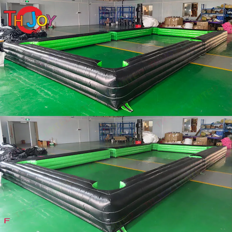 Ballon de Snooker en PVC Portable, Table de billard gonflable avec panneau d'affichage