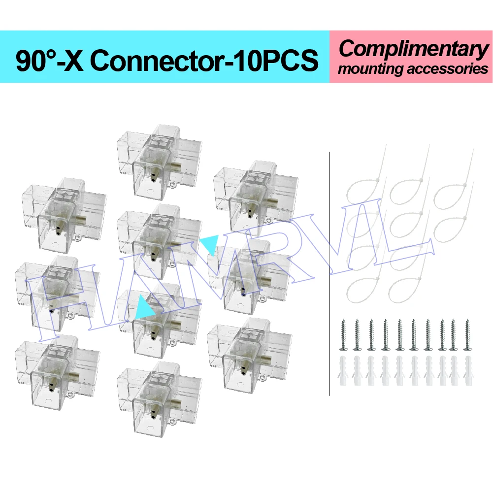 Honeycomb DIY LED-Röhrenlampe Sechseckbeleuchtung für Garagenlicht, Hebeseil, Verbindungskabel, Zubehör, 110–240 V, Friseurwerkstatt