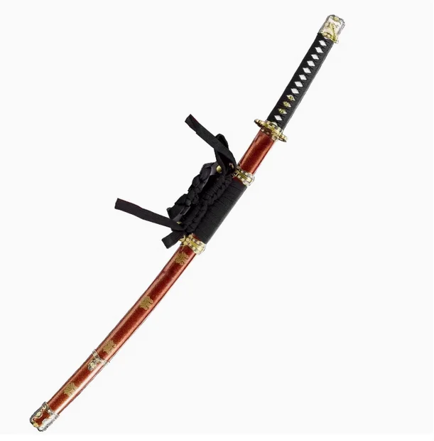 

High Quality Wooden Japanese Military Katana Saber Type 98 Tachi Sword Log Rosewood Blade Practice Weapon Cosplay Props Unsharp