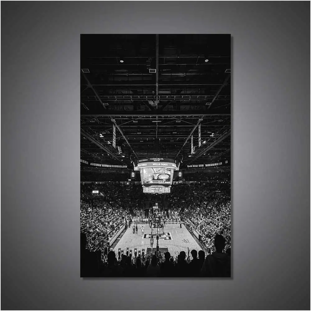 Basketball Player Sneakers Black and White Poster Canvas Painting Wall Shoot The Ball Art Photos Living Room Home Decoration