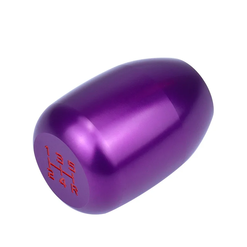 Universal Aluminum Gear Shift Knob Stick Auto Manual Transmission Shifter Head Handle Lever AT MT Car Accessories