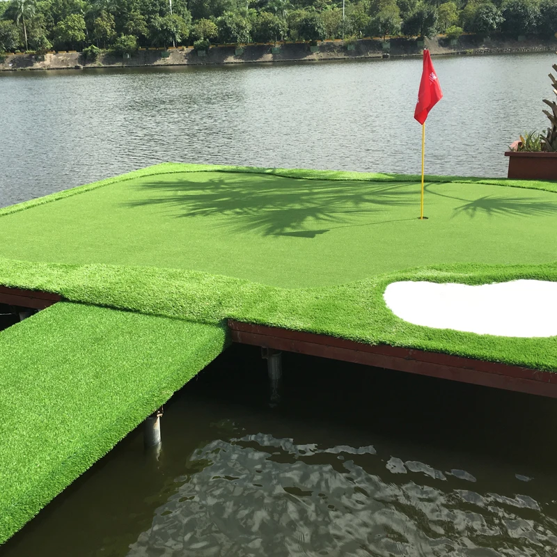 Factory Directly Artificial Grass Custom Fake Grass Outdoors Plastic Lawn Synthetic Artificial Green Turf Grass