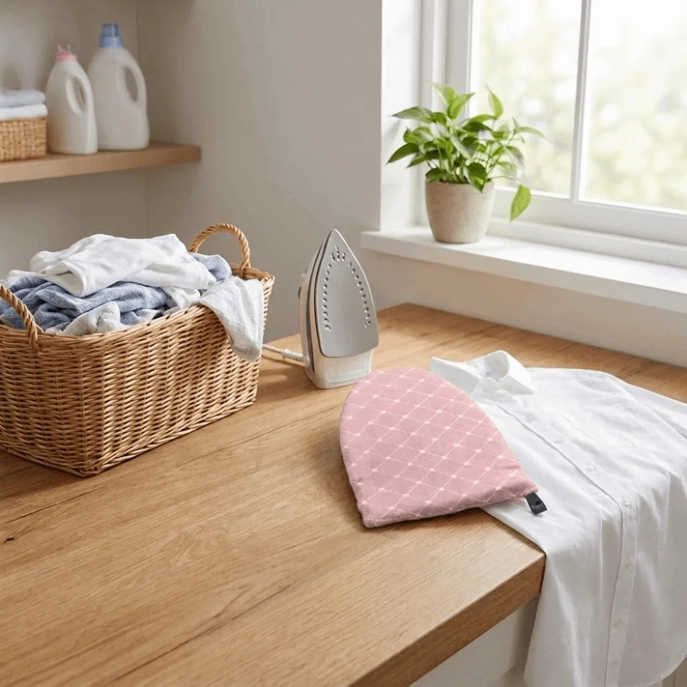 Heat-Insulating Handheld Ironing Board High-Temperature Resistant Easy To Use Mini Ironing Pad Anti-Scald Portable Ironing Mat