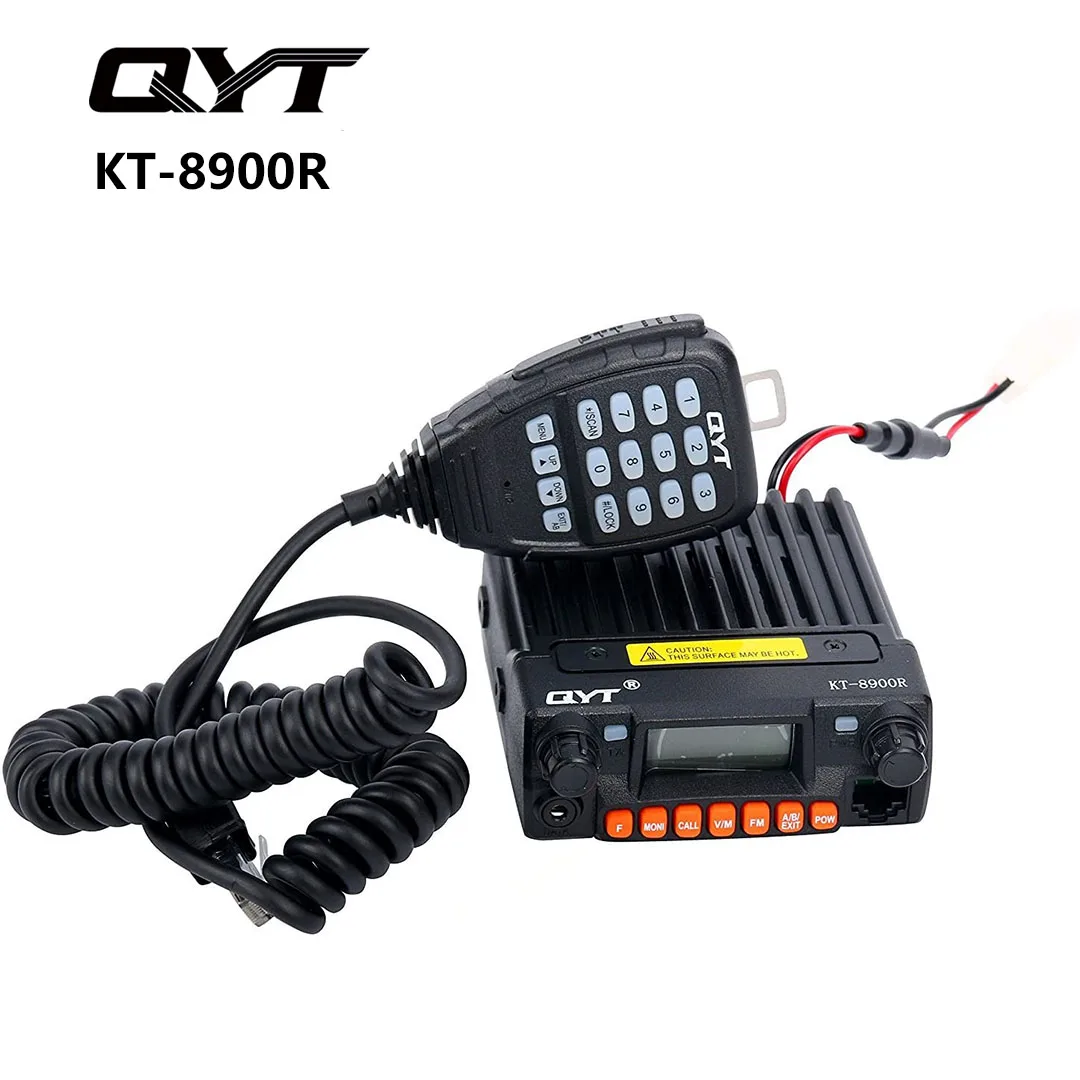 QYT KT-8900R Tri-Band 25W Mobile Transceiver 136~174&240-260&400~480MHz Dual Standby Car Ham Radio