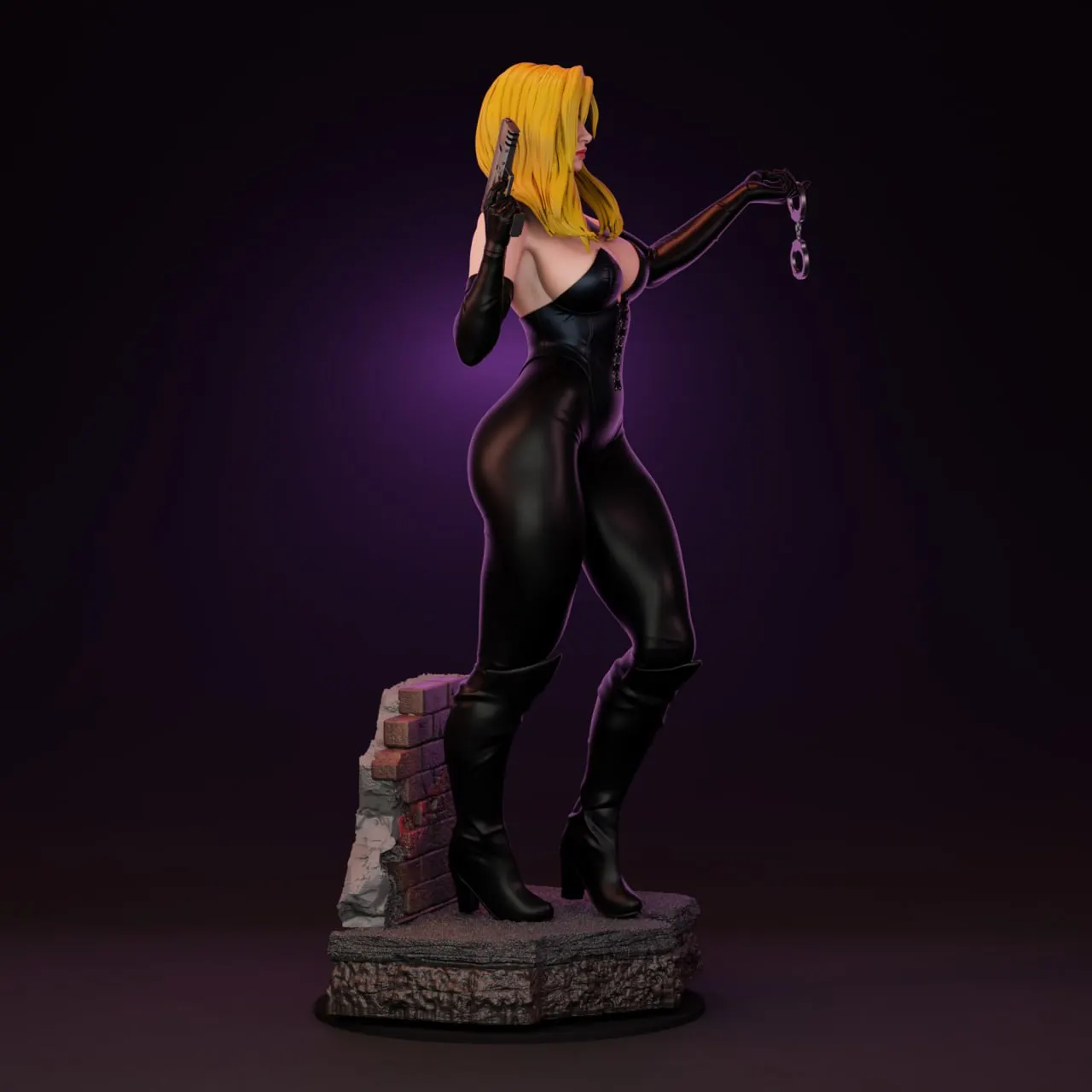 Kit de juguete de resina con estampado 3d de mujer Sexy de alambre de púas 1:24, estatuilla sin pintar Gk, estatua sin montar, modelo de colección de figuras de muñecos de Anime