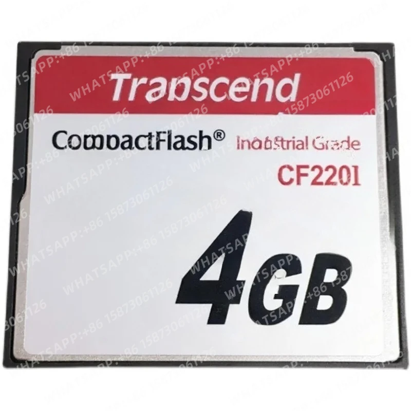 Transcend CF 4G carte CF de qualité industrielle 4GB TS4GCF220I SLC large température contrôle numérique Machine-outil carte mémoire Flash