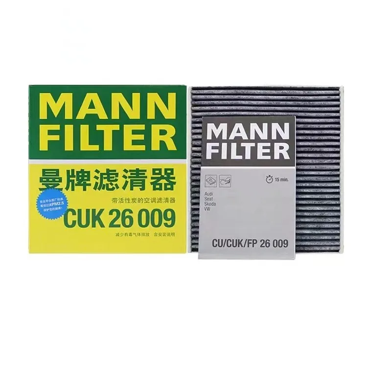For Volkswagen CALIFORNIA 2019-2026, TAOS 2020-2021 CL1 CP1 CQ1 MANN FILTER Carbon Cabin Air Filter CUK26009