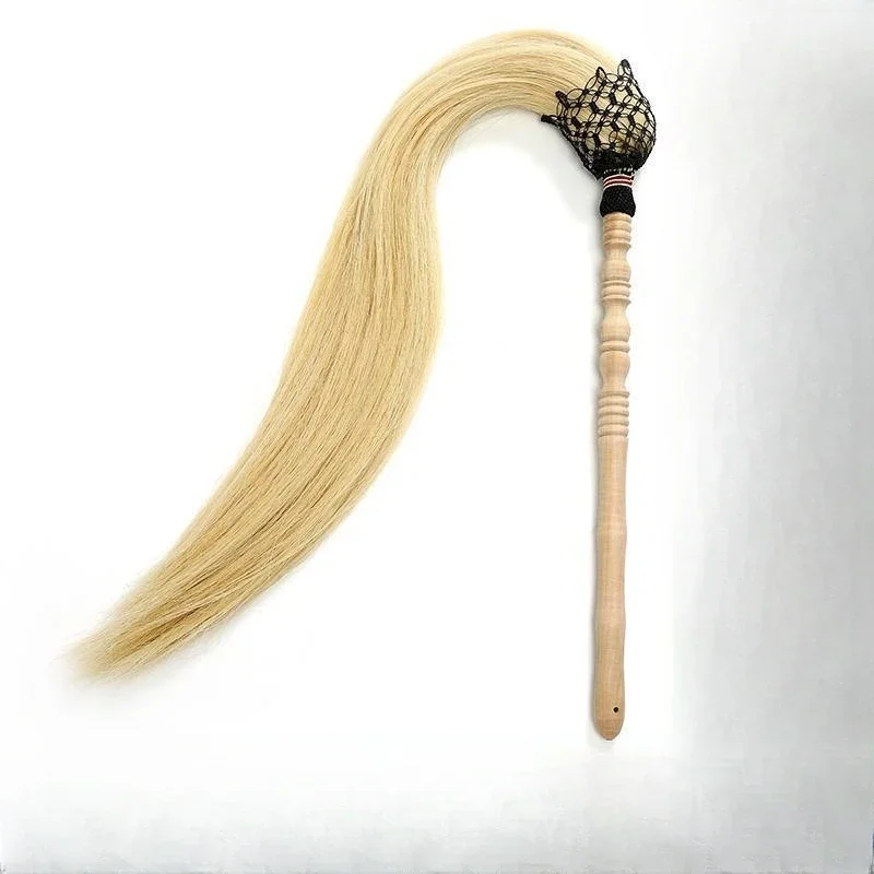 

Tai Chi Dust Performance Buddha Dust Floating Dust Martial Arts True Horse Tail Taoist Tool Wudang Mountain Practice