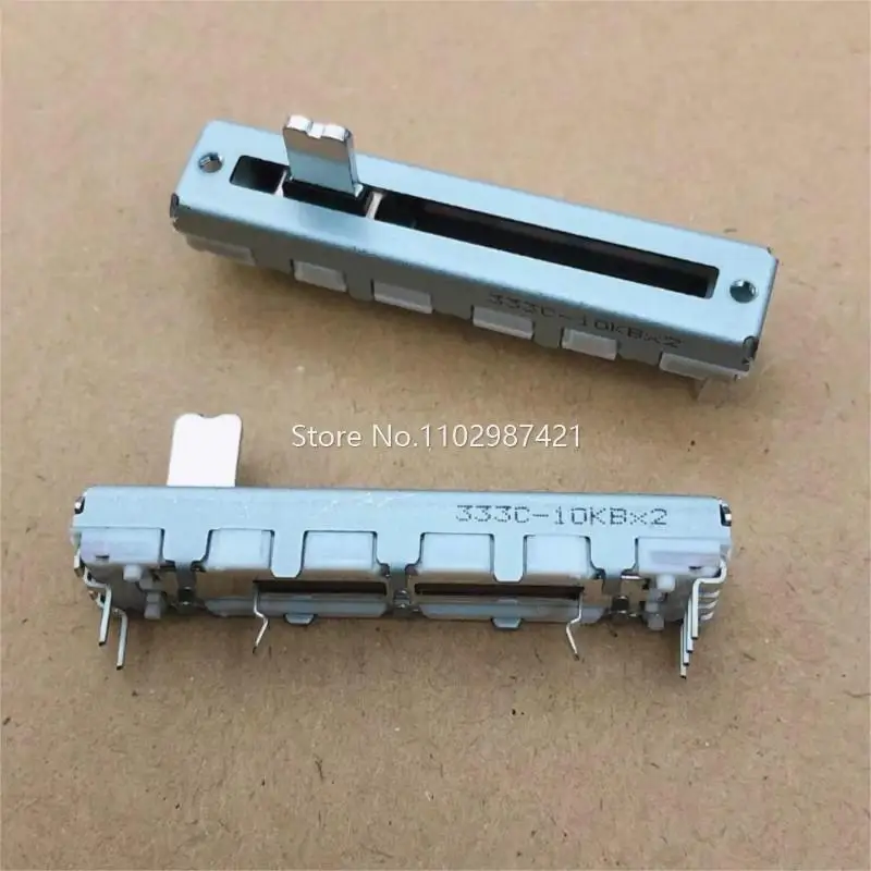 

1 шт. P95 P115 электронный орган 4,5 см, скользящий потенциометр, DualB10KX2, электрическое пианино P85, ход скольжения 30 мм, ручка 10 мм