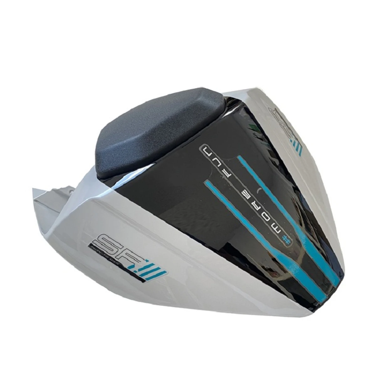 يصلح ل CFMOTO 450SR 450SRS دراجة نارية الخلفية سنام غطاء المقعد الخلفي 2022 450SR سنام مقعد حزمة الرياضة درع قذيفة هدية