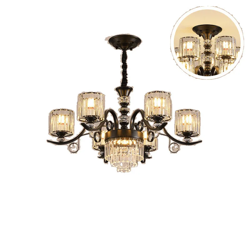 

Lamps Living room light LED light luxury crystal chandelier