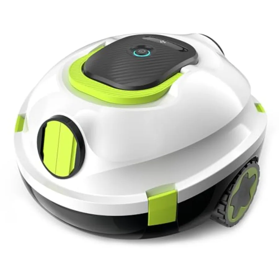 

Automatic Pool Vacuum for Above Ground Inground Pools 90 Min Runtime Auto-Parking Lightweight Design Powerful Cleaning Up to 11