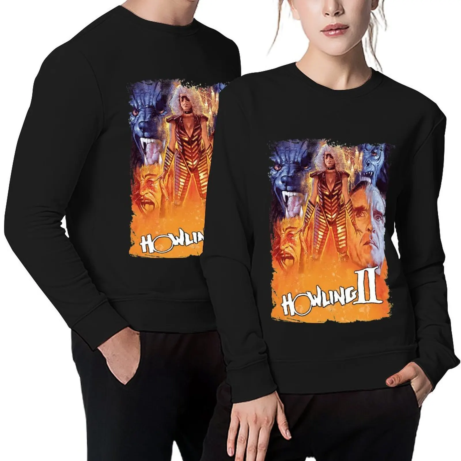 

The Howling 2 (Grunge) Pullover blouse men's clothing men's clothes autumn jacket men sweatshirts men
