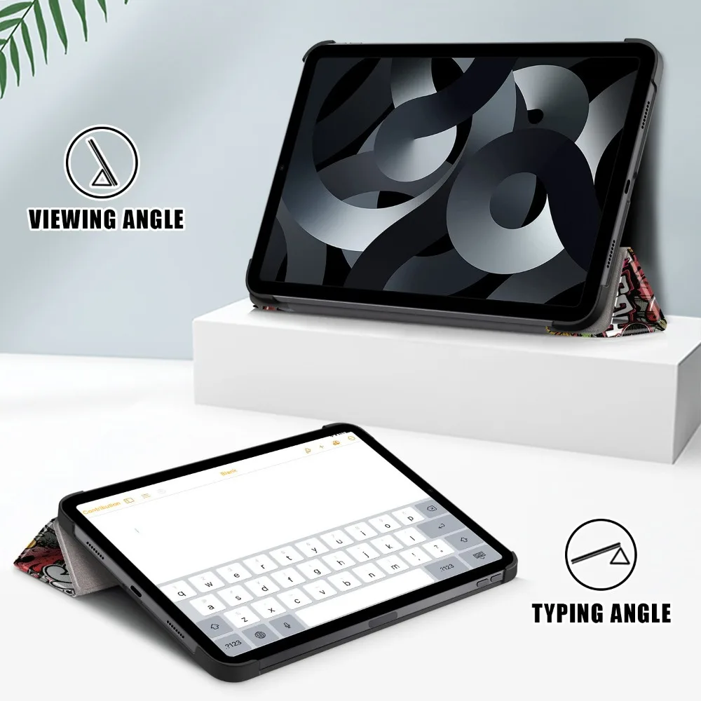 

PU Leather for iPad Case Air 5/4 10.9In Shockproof Tablet Protective Case Support Charging for iPad mini7/iPad Pro11