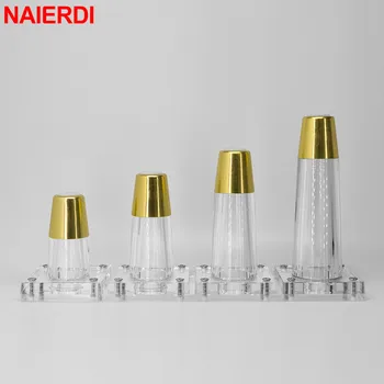 Naierdi 4 Pack Acryl Kristal Meubelen Poot Kast Voeten Transparante Tafelvoeten Vervangende Bank Voet Meubelen Hardware
