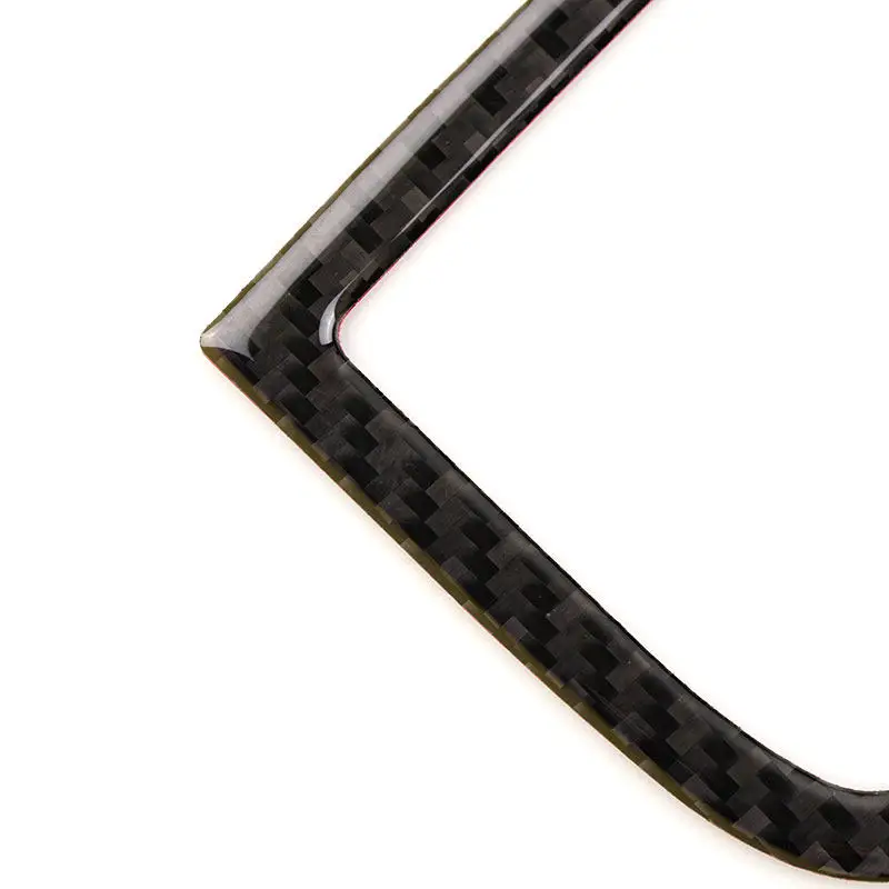 

For Audi Q7 2007 2008 2009 2010 2011 2012 2013 2014 2015 Car Dashboard Panel Air Vent Outlet Frame Trim 4pcs Soft Carbon Fiber