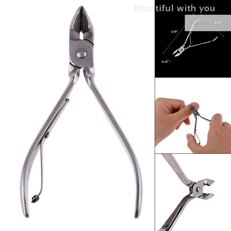 

NewNail Art Cuticle Nipper Cutter Clipper Manicure Pedicure Stainless Steel Tools A