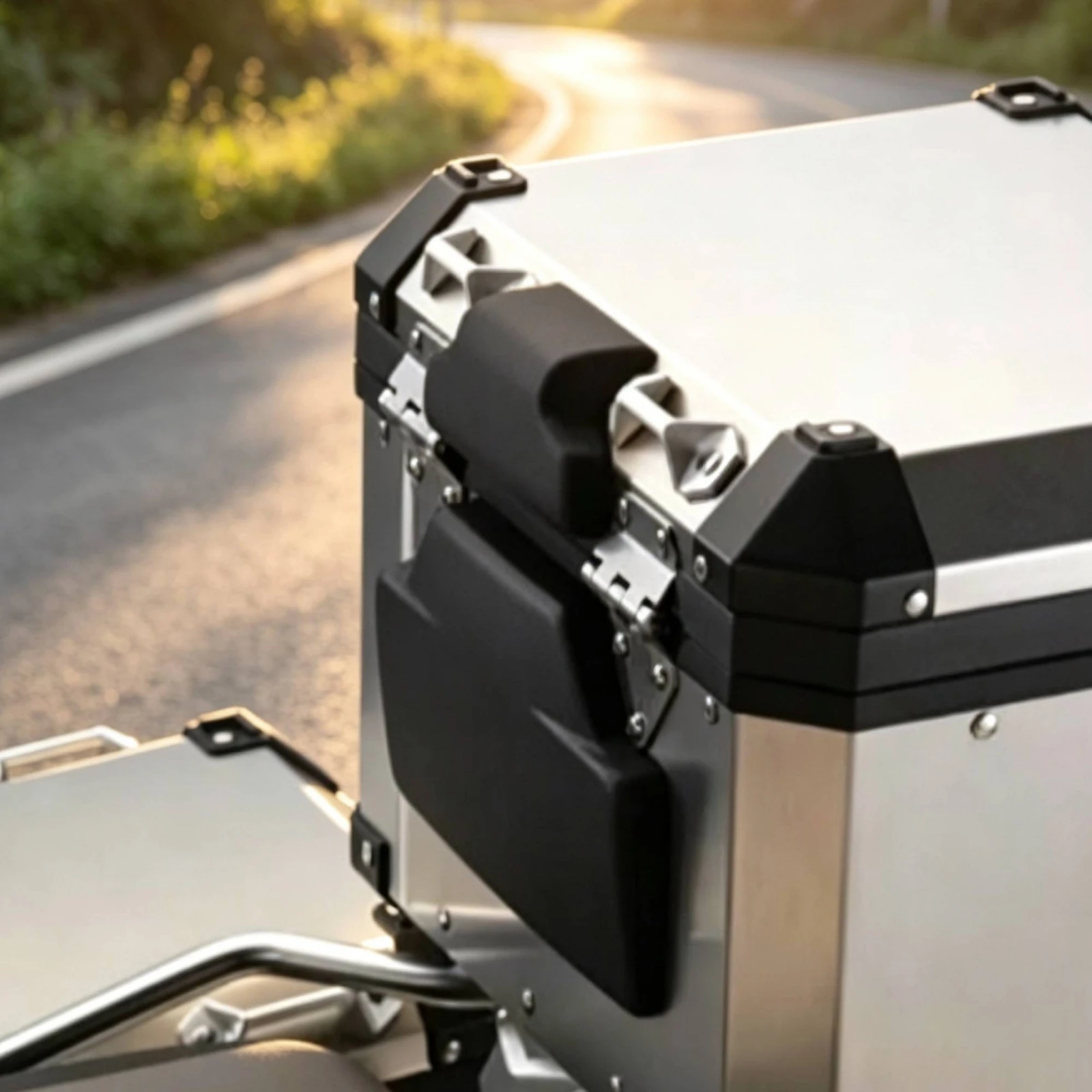 Motorcycle Top Box Backrest Comfortable Motorcycle Top Case Backrest Rear Saddlebag Trunk Back Pad Wear-Resistant