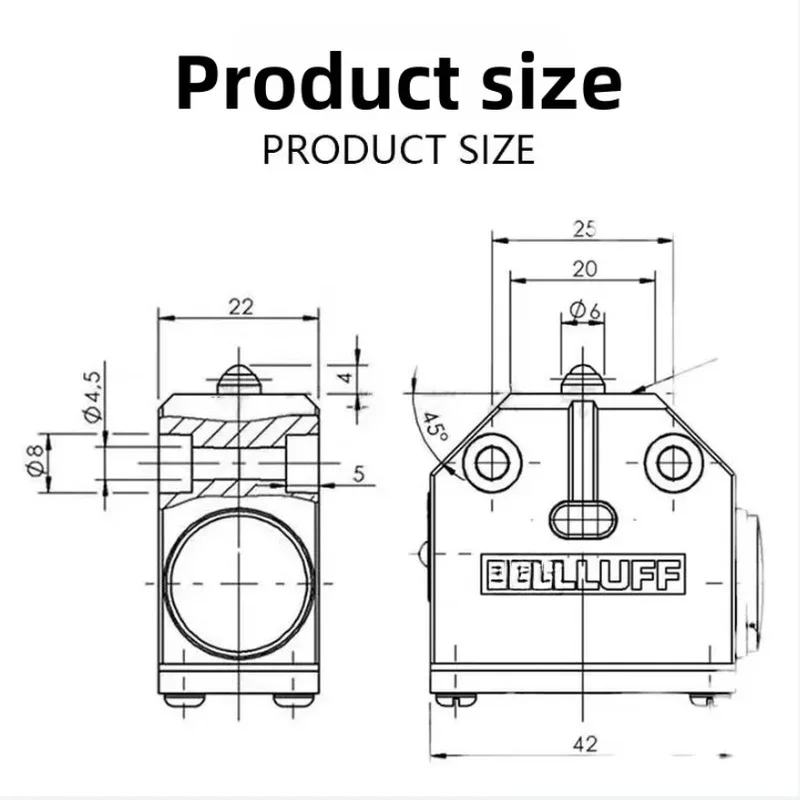 1PCS Brand New FOR Balluff Limit Switch 519 819-99/100-K-10/11-R-D/99-D-11 BNS819-100-R-11 BNS 819-100-K-1 BNS819-100-D-11