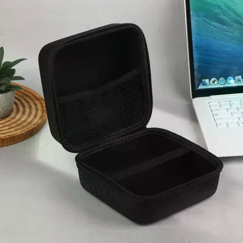 For PT-D210 Label Printer Storage Bag Travel Dustproof Anti-Shock Bag Travel Portable Carrying Case EVA Hard Shell Organizers