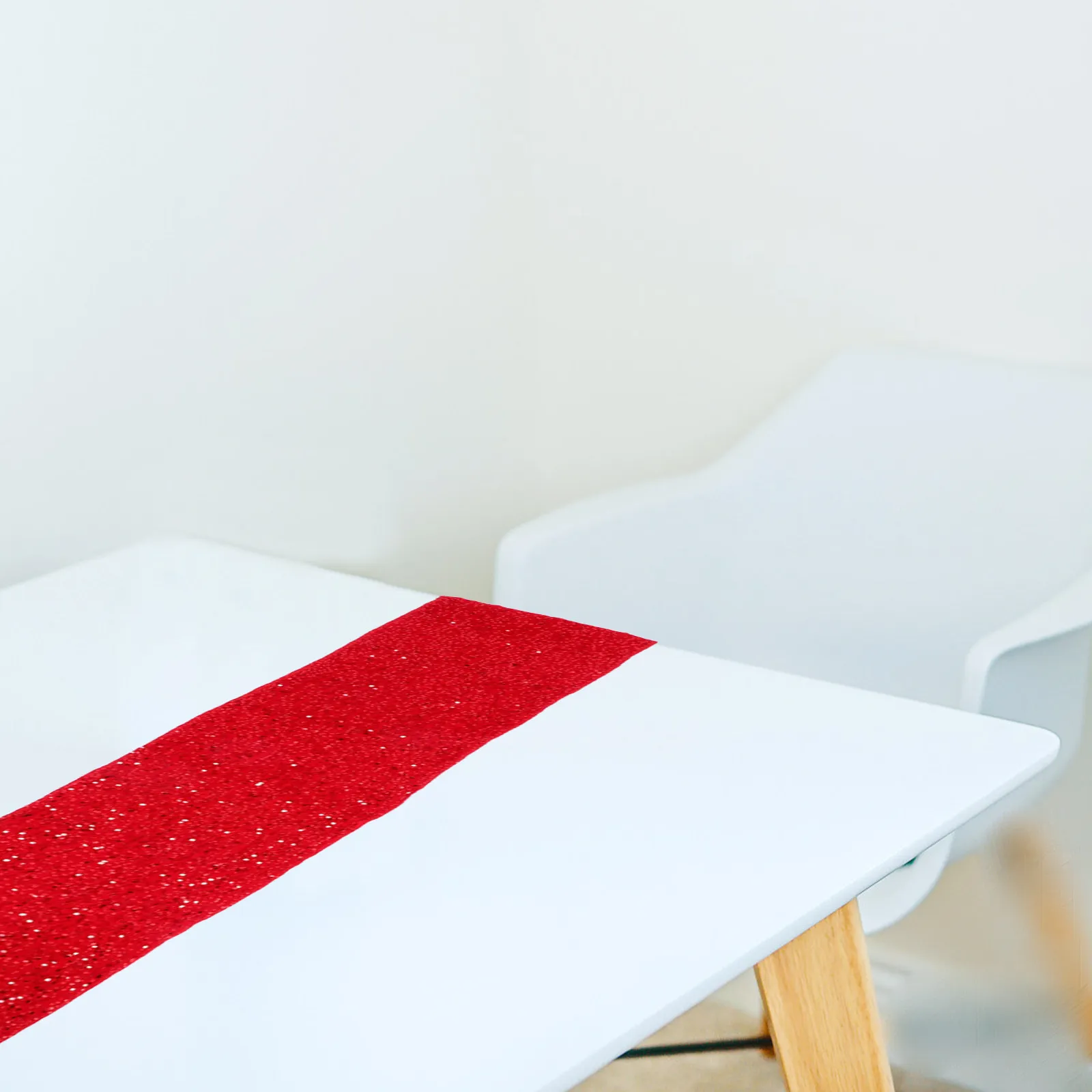 Sequin Table Flag 30x180cm Nordic Glittery Rectangular Runner for Wedding Birthday Christmas Party Decoration Sequin Table Flag