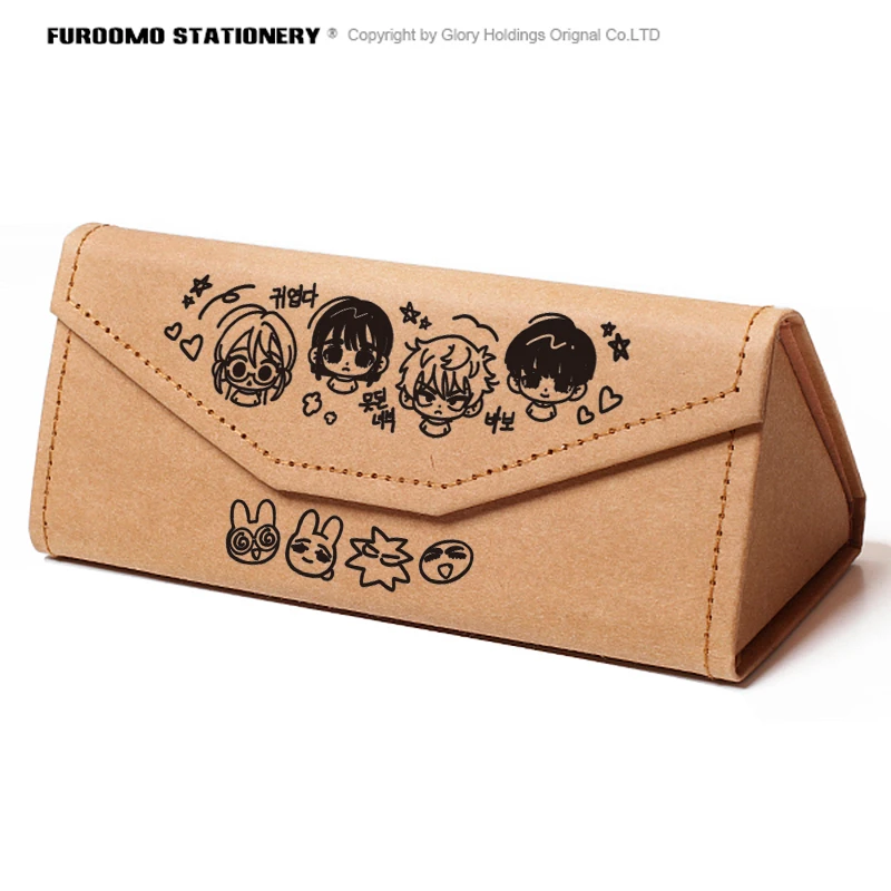 أنيمي الغريبة المرحلة إيفان لوكا حتى ميزي سوا تأثيري مشهد حالة الكرتون نظارات صندوق الكتابة حالات حلية هدية عيد الميلاد