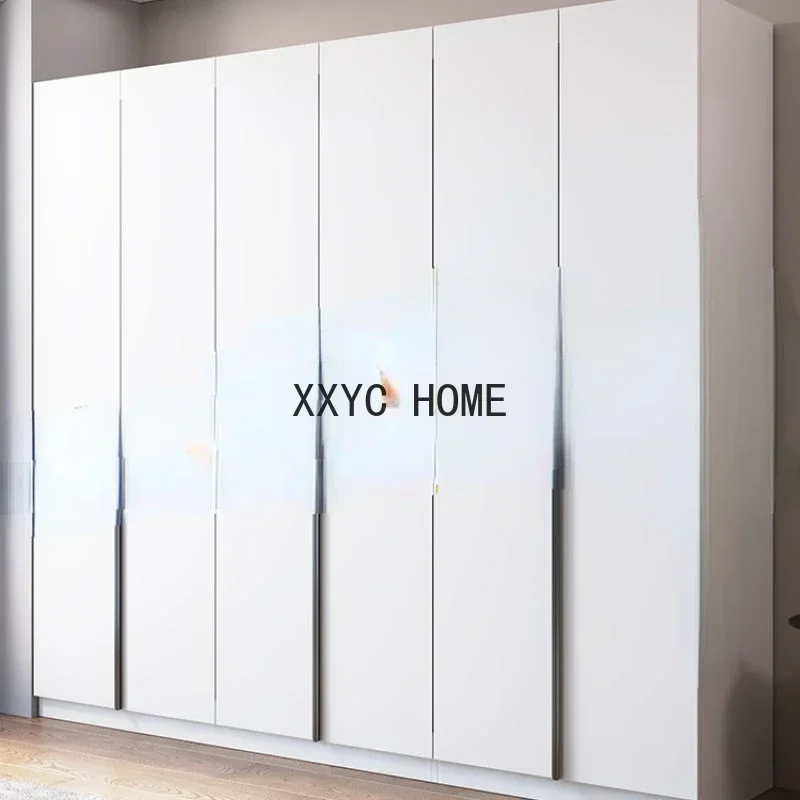 

Small Apartment Light Luxury Double-Door Modern Simple Cabinet Customizable Combination Wardrobe