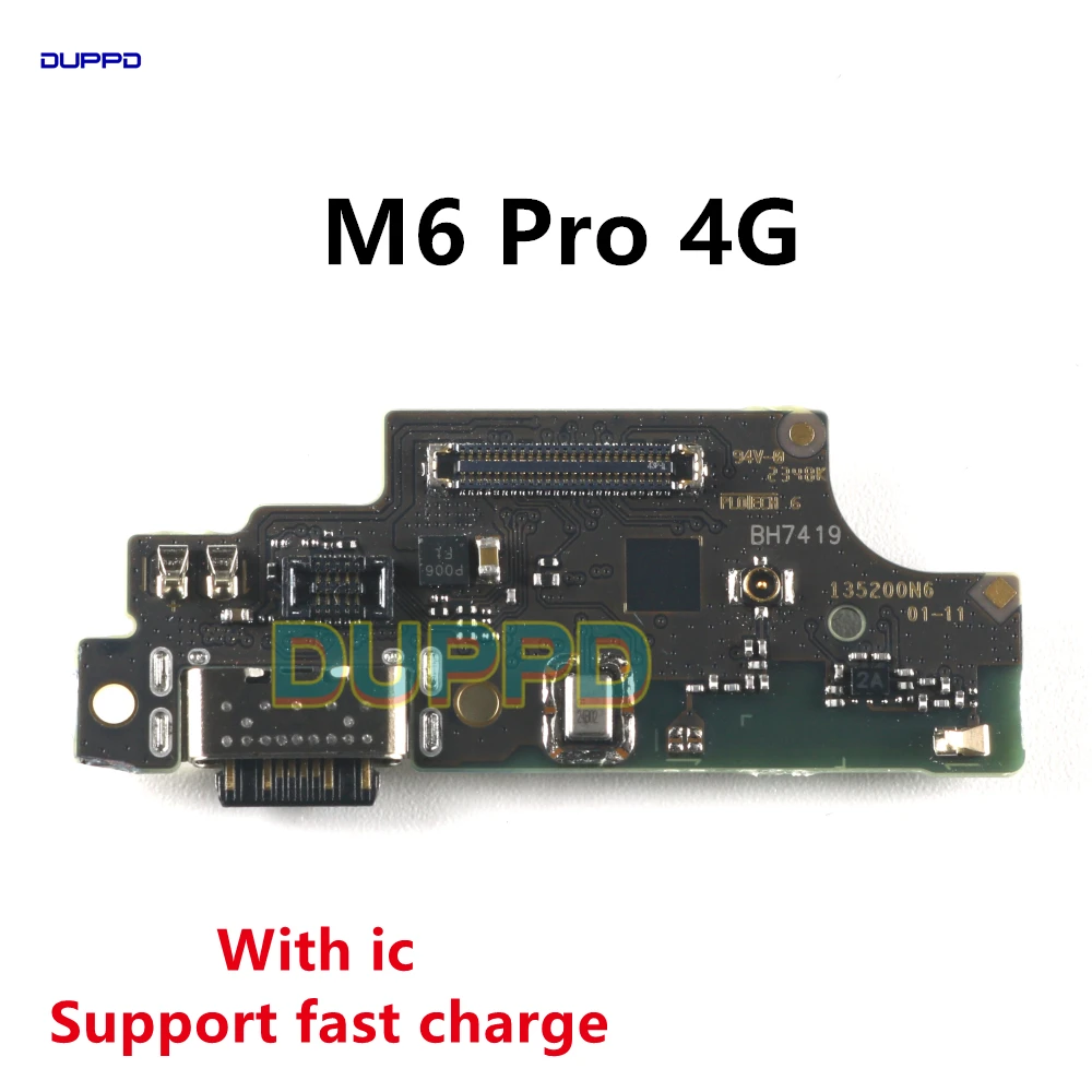 

Charge Charging Port Dock Connector With Microphone Mic Board Flex Cable For Xiaomi Poco M6 Pro 4G M6Pro