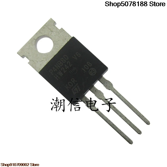 10 adet P4NB80 STP4NB80 4A 800V