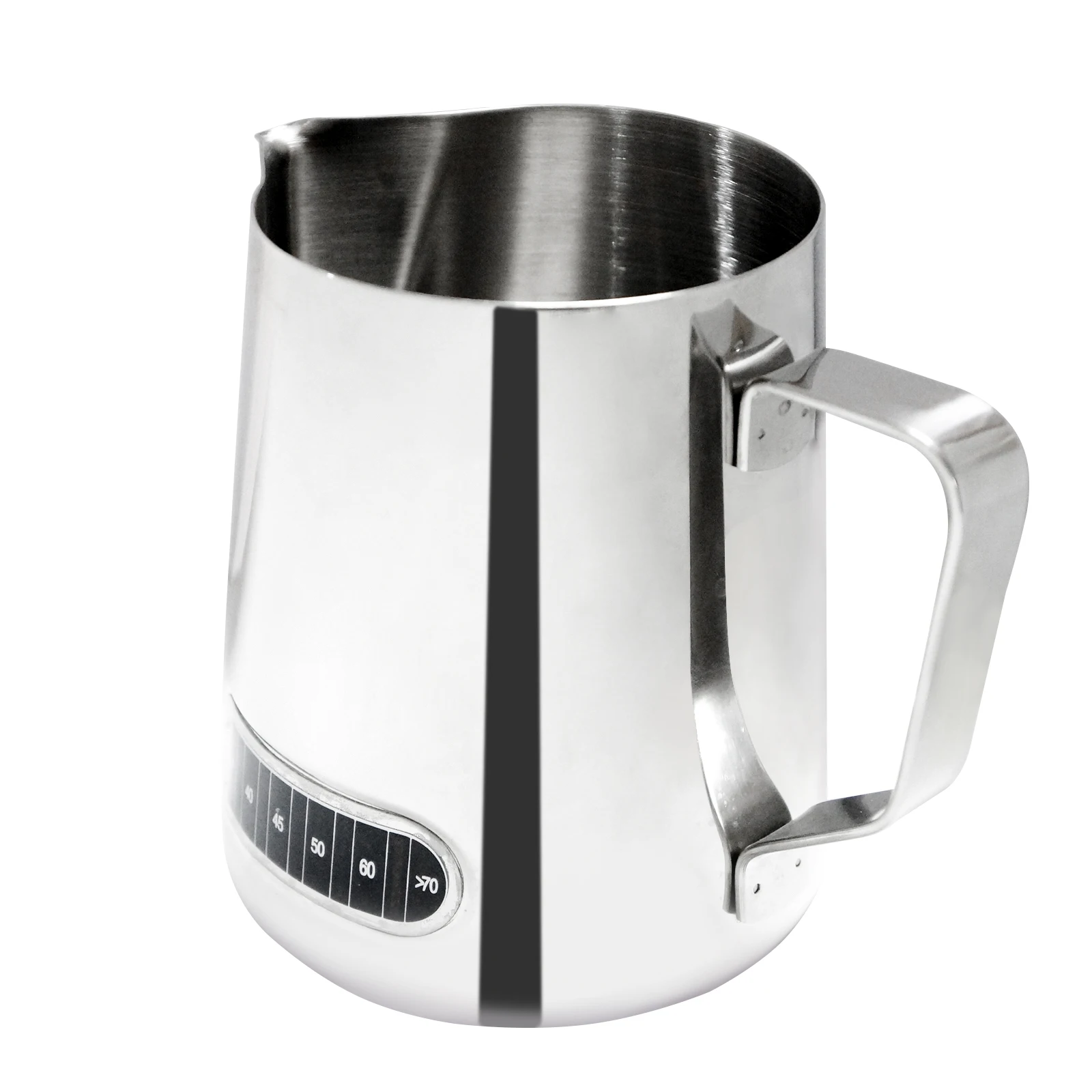 Coffee Steaming Pitcher Stainless Steel Tip Coffee Brewing Milk Foaming And Foaming Temperature Measurement 400ml 600ml