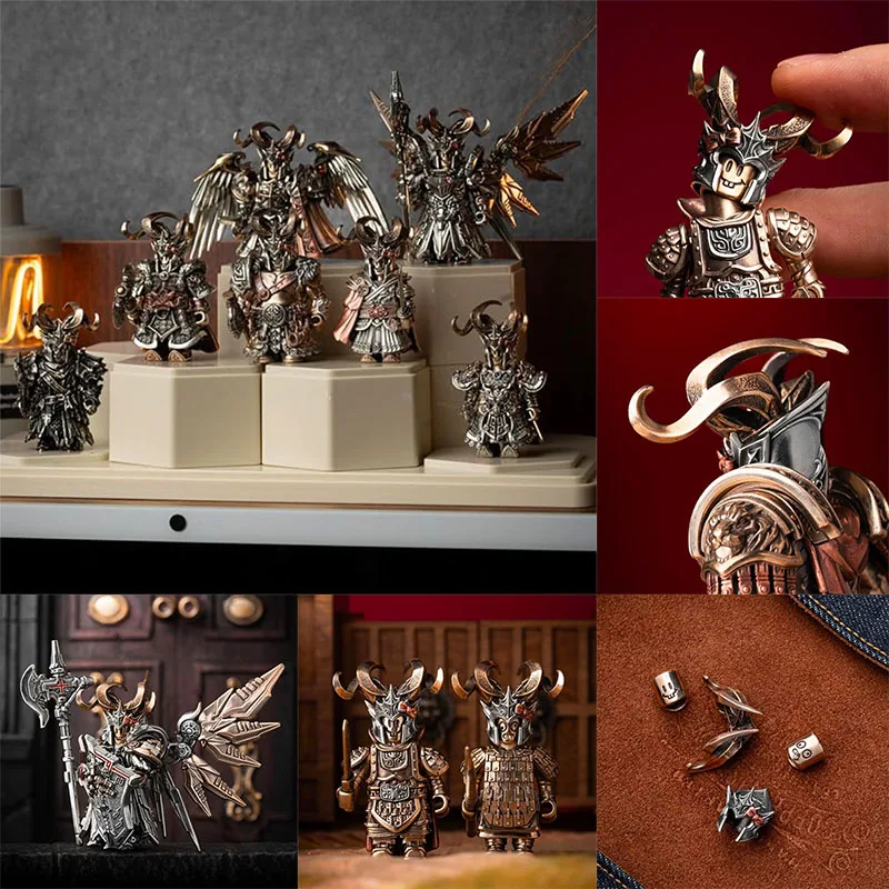 Original Design Magnetic Mechanical Armor Judge Figurine With Multiple Interchangeable Helmets Equipped With Replaceable Accesso